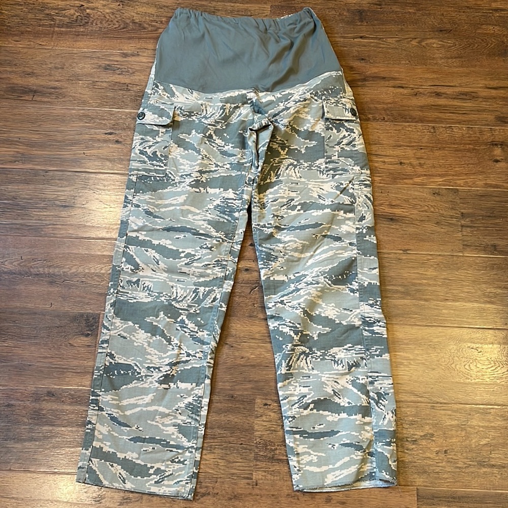 US Air Force Uniform maternity utility slacks sz 8R - Picture 4 of 11